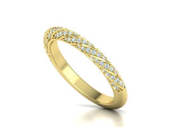 Twisted Wedding Band