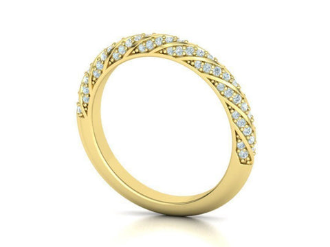 Twisted Wedding Band