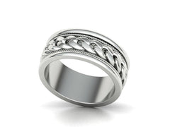 Stylish Cuban Ring For Men