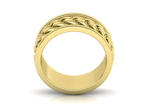 Stylish Cuban Ring For Men