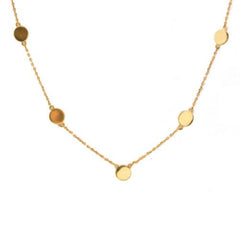Exclusive Polka Dot Necklace in 10k Gold