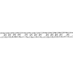 Sterling Silver CZ Pave Curb Hip Hop Bracelet